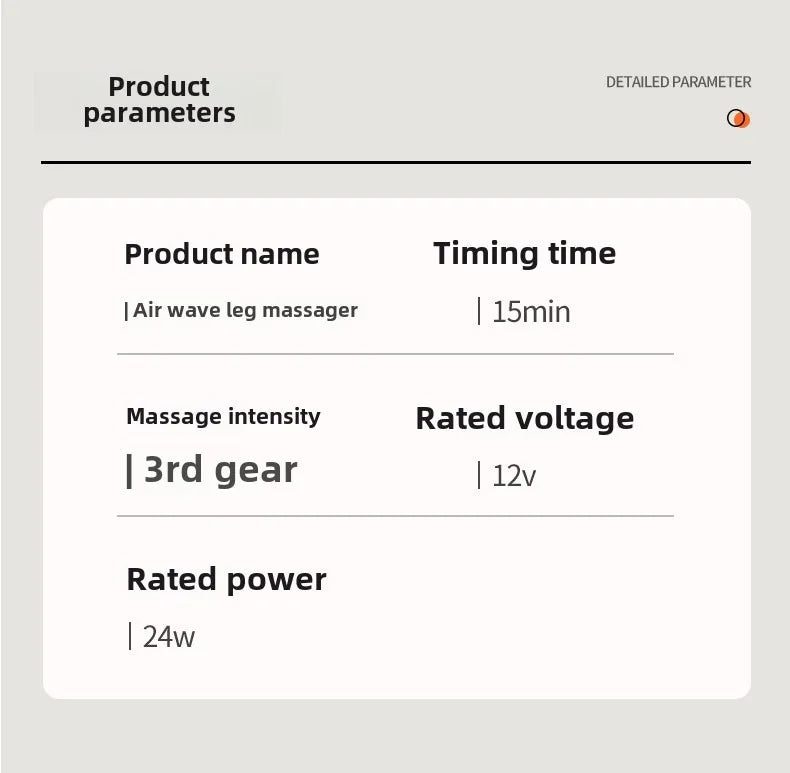 Electric Air Pressure Leg Massager